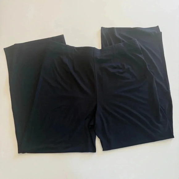 J Jill- Wearever- Stretch- Black- Elastic Waist-Split Hem- Comfy- Casual- M - Picture 1 of 12